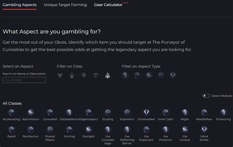 obol gambling tool|Diablo 4 Target Farming Unique Items .